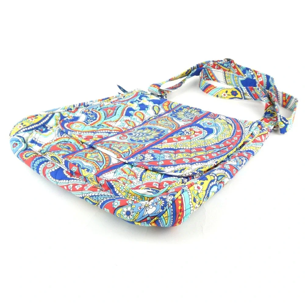 Vera Bradley Marina Paisley Mailbag Hipster NWT